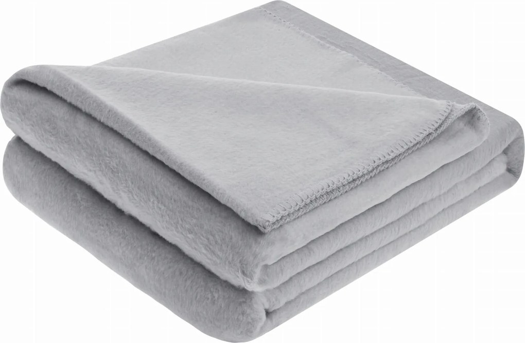 Mono pamut-akril takaró 150x200 szürke