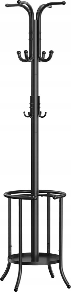 Norda előszobai kabáttartó, fekete