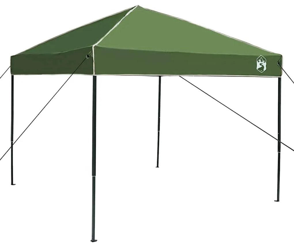 Pop-up napernyő sátor Zöld 250 x 250 cm szövet