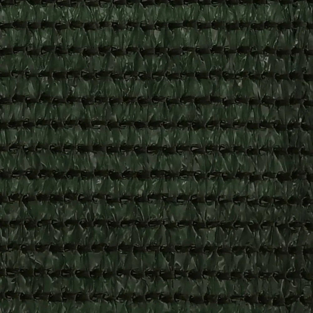 sötétzöld HDPE erkélytakaró 75 x 600 cm