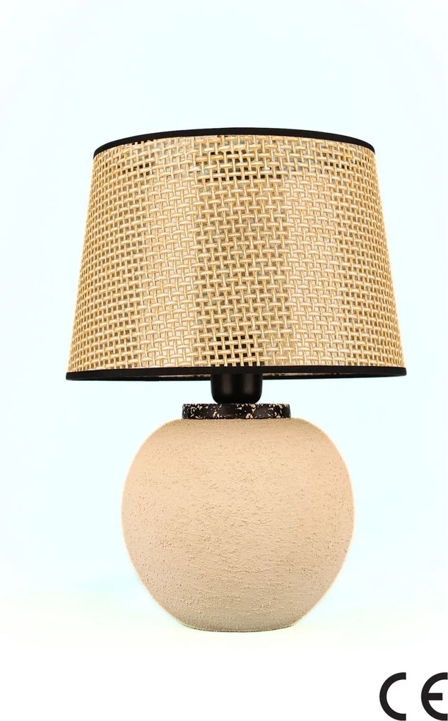 Kerámia éjjeli lámpa, Ø30 cm – BK117