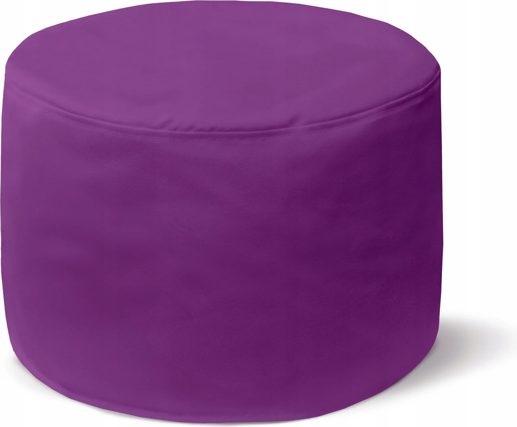 Dekoratív Lábtartó Nappaliba 35x25cm Díszítő Lila Puff Lábaknak