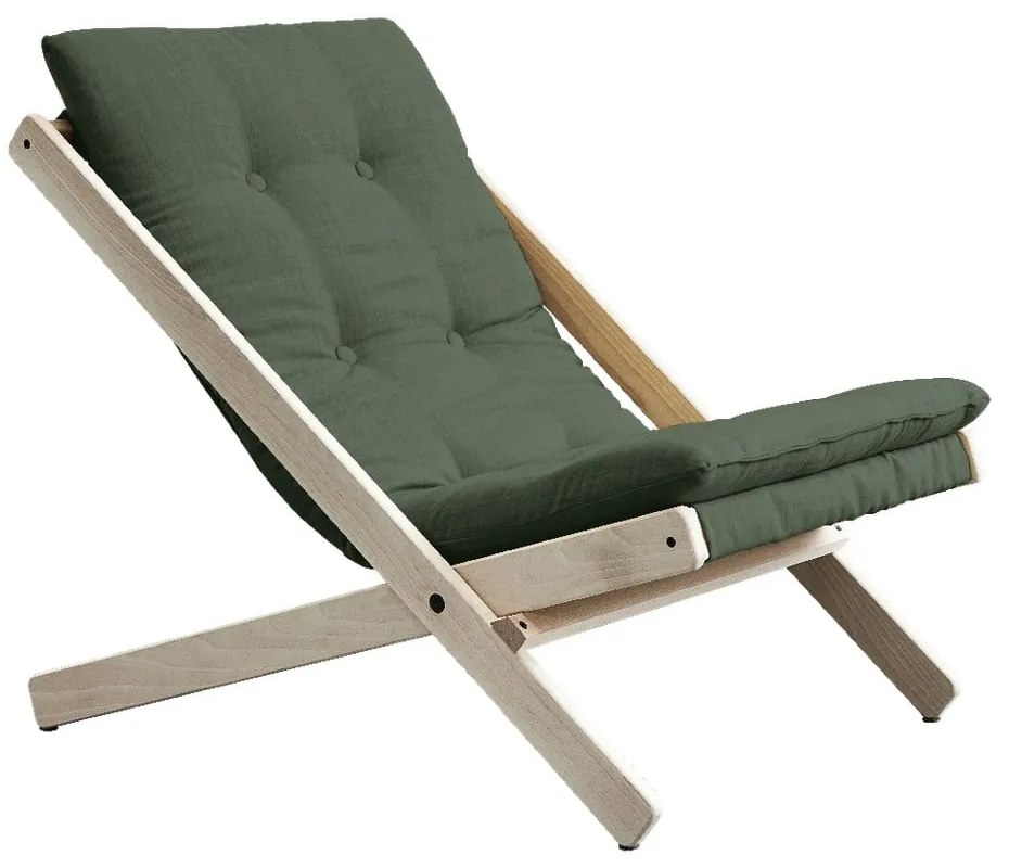 Boogie Raw/Olive Green összecsukható fotel - Karup Design