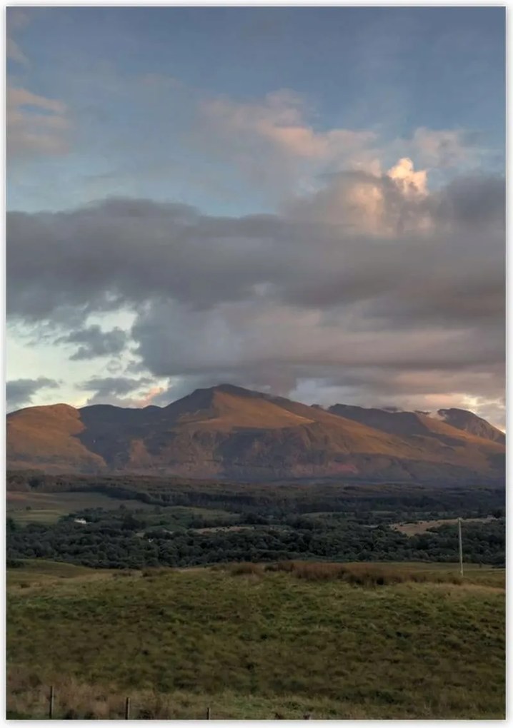 Poszterek 70x100 Felhők a hegyekben
