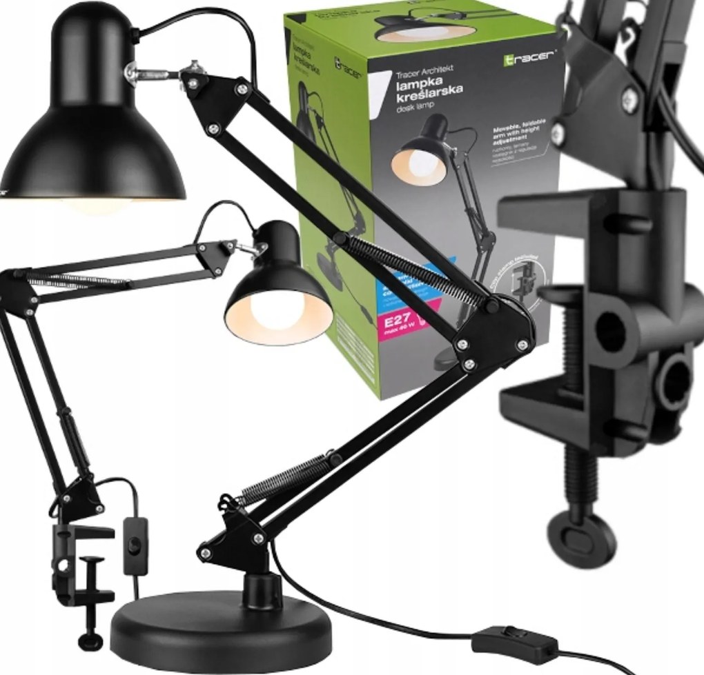 Asztali lámpa Rajzfilm éjszakai olvasólámpa E27 Állítható csavarozható