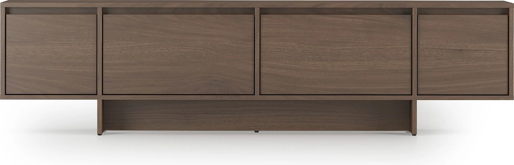 Zolia négyajtós TV szekrény 180 cm - elegant dió