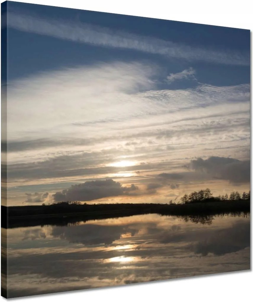 Vászonkép 40x40 Naplemente