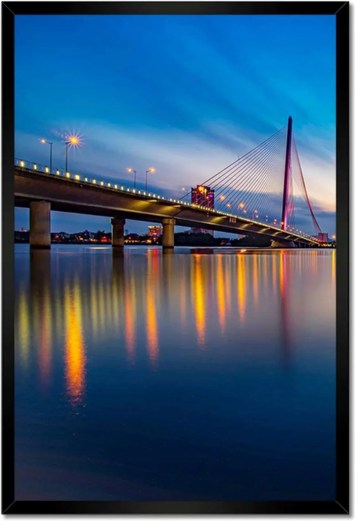 Poszterek keretben 40x60 Kilátás a hídra