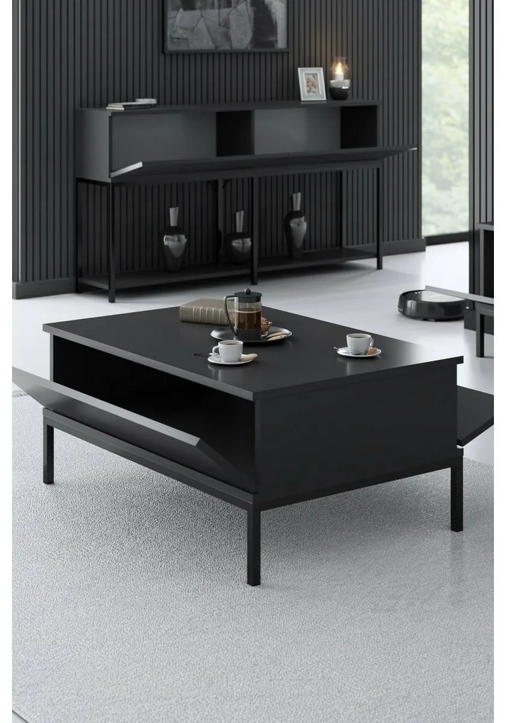 Lord Anthracite and Black konferenciaasztal