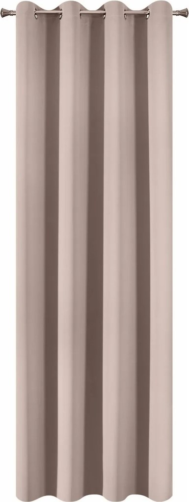 Függöny átvezető Parisa 140x250 púderszínű