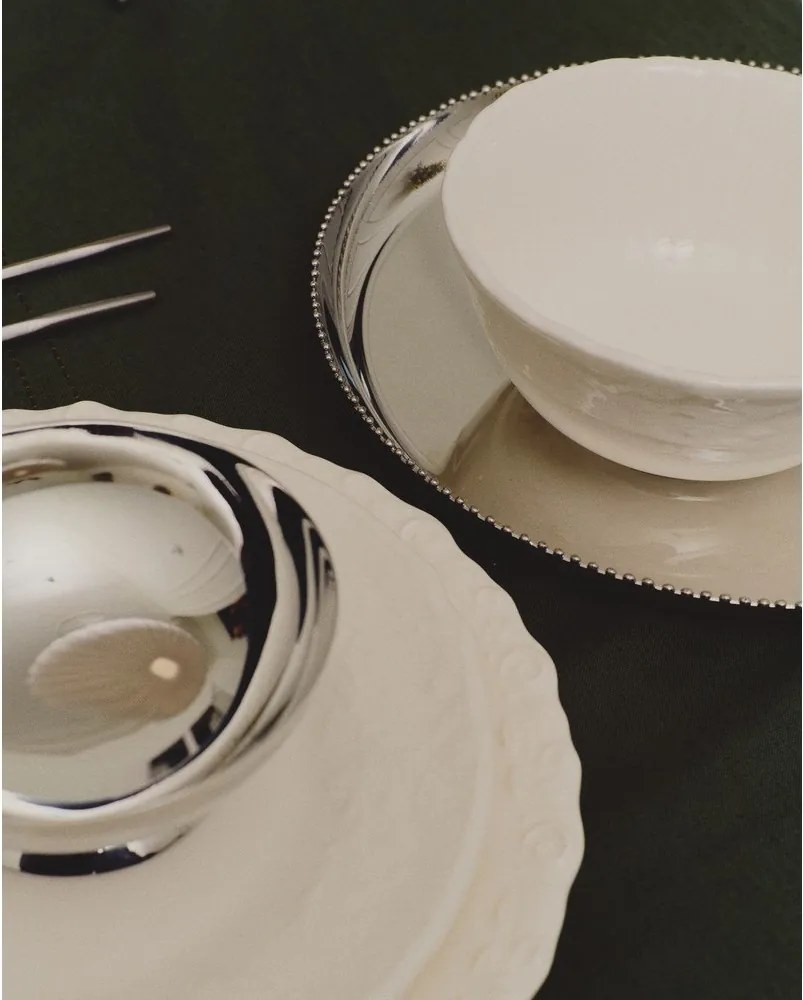 Rozsdamentes acél szervírozó tálca ø 35,5 cm Nirela – Kave Home