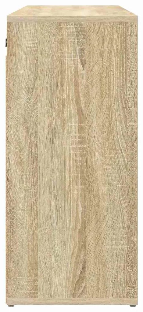 Cipősszekrény polcokkal sonoma tölgy 77.5 x 30 x 67 cm Faanyag