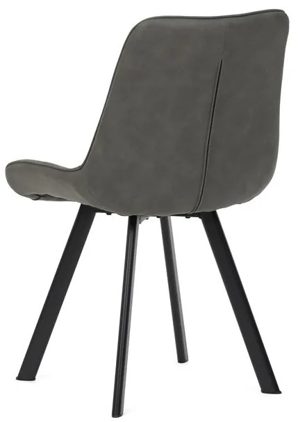 Szürke Vintage Szövet Étkezőszék. – HC-V3066