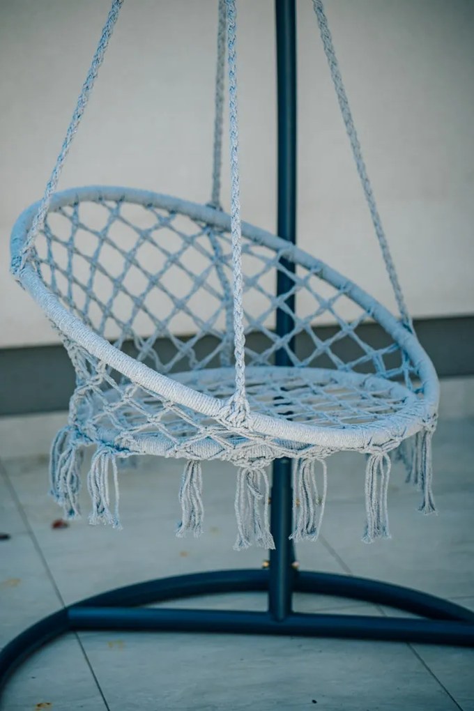 Szürke KOLUMBIA függőfotel állvánnyal