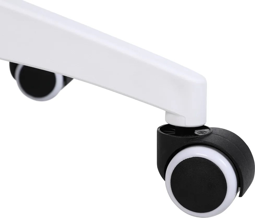 Irodai szék, szürke/fehér, PASTURA