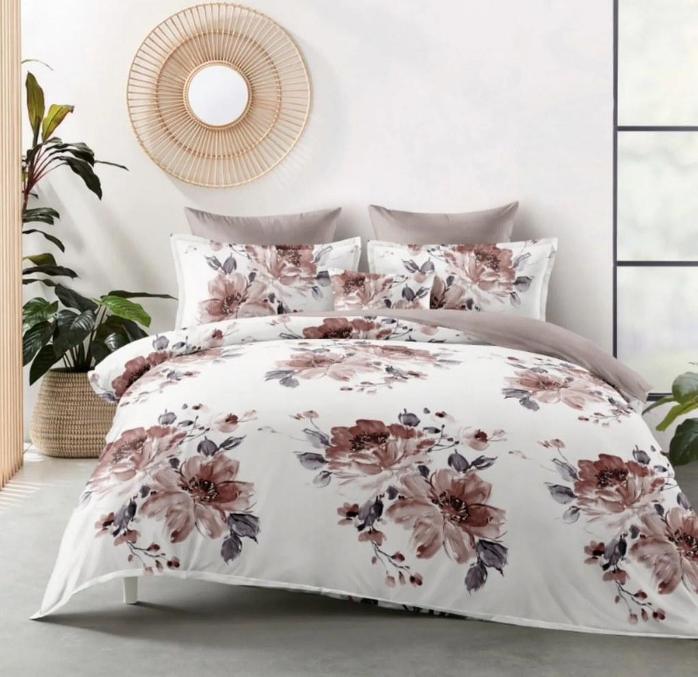 3 részes flanel ágyneműhuzat polipamut Gracia 200x140cm+90x70cm TiaHome