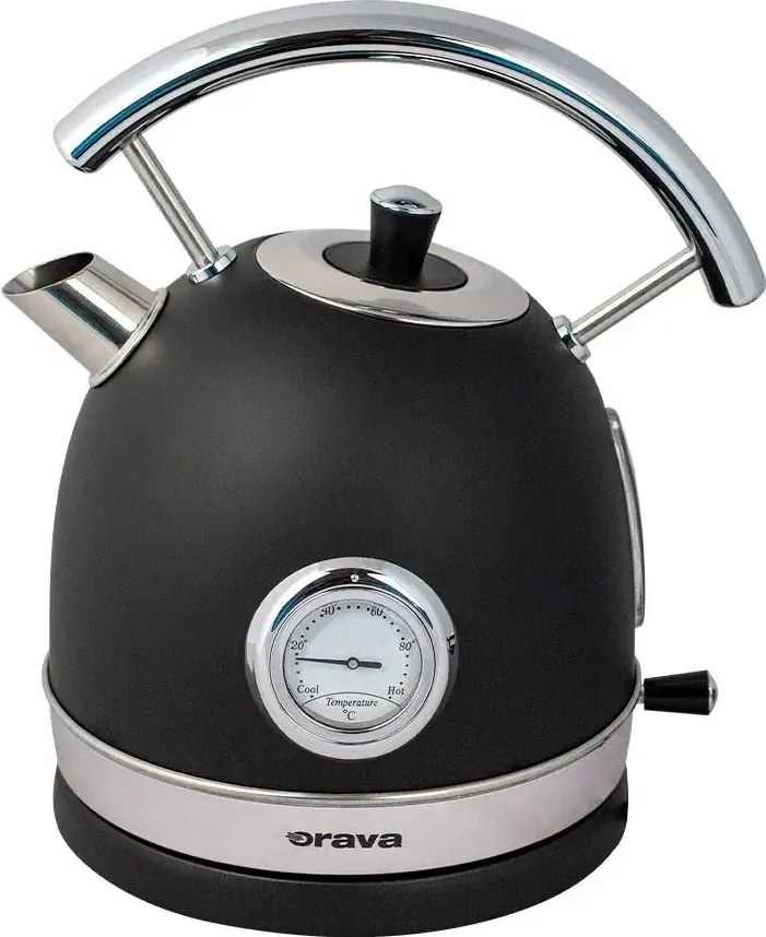 Elektromos vízforraló zománcozott acél Orava 1,7 l szürke, zöld HILUXE-5