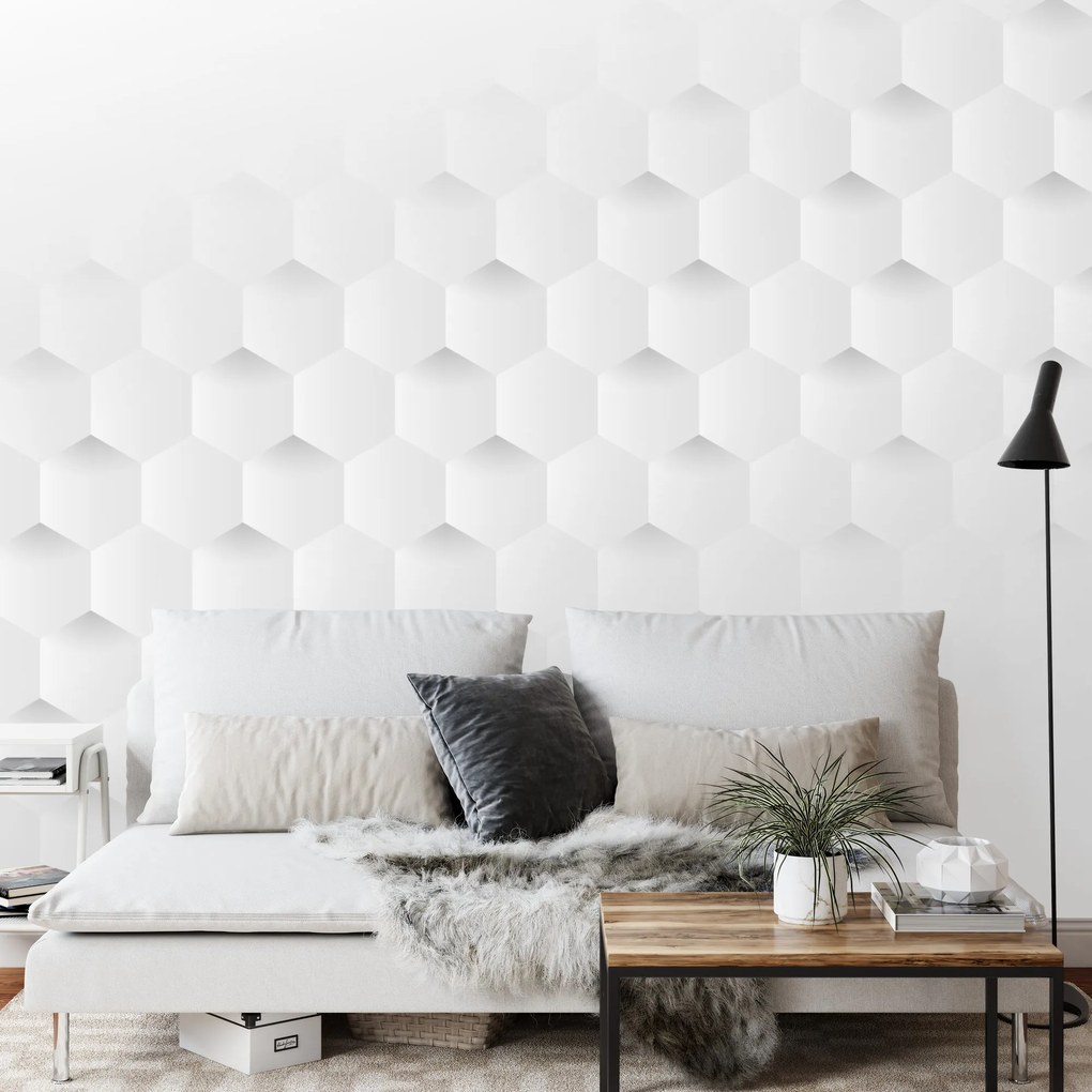 Hexagon II. fotótapéta - VEXL - 208x146cm
