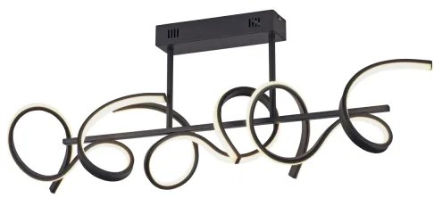 Leuchten Direkt 19032-18 - LED Szabályozható csillár rúdon CURLS 3xLED/25,8W/230V