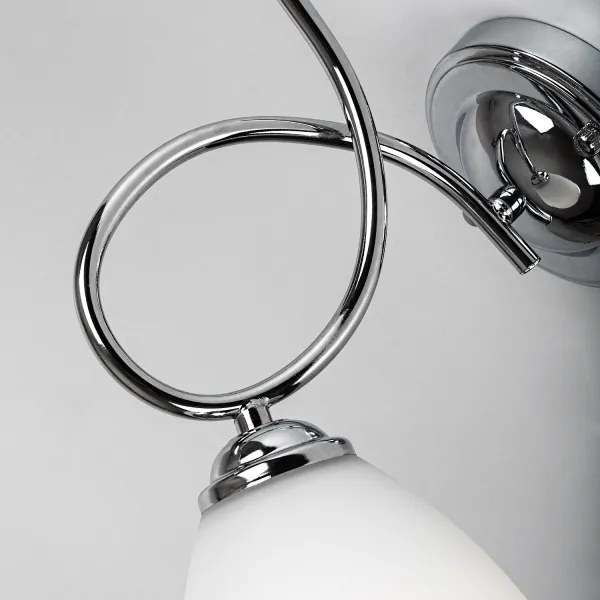 Brilagi - Fali lámpa FRED 1xE27/60W/230V fényes króm