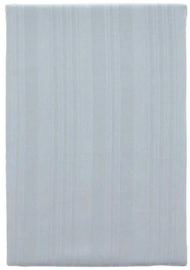 Világoskék egyszemélyes hosszabbított damaszt ágyneműhuzat 140x220 cm Noble – Södahl