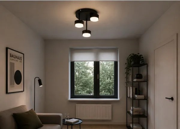 Brilagi - LED felületre szerelhető csillár MONO 3xGX53/30W/230V fekete