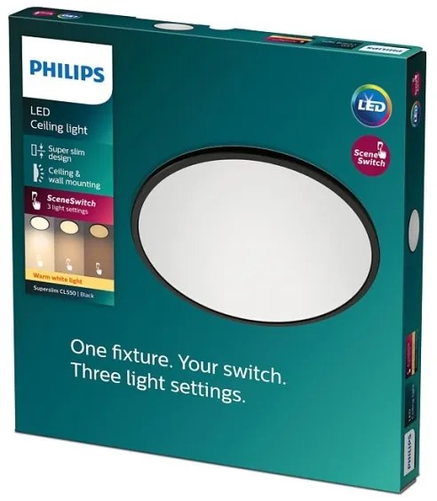 Philips - LED Dimmelhető mennyezeti lámpa SUPERSLIM CL550 LED/15W/230V