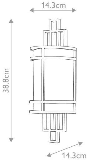 Feiss - Fali lámpa FUSION 1xE27/60W/230V