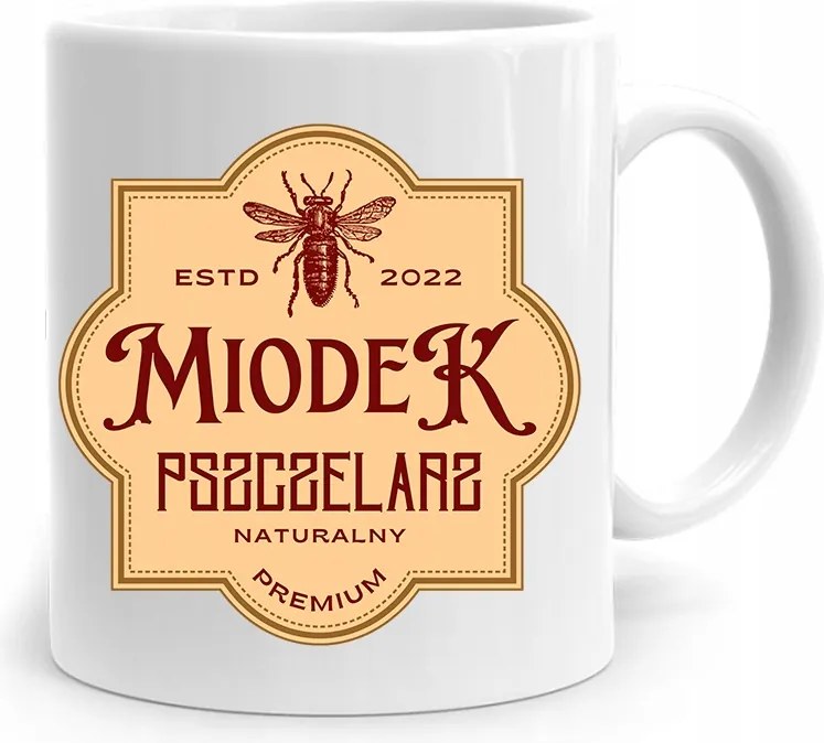 Ajándék Bögre Méhészeknek Természetes Méz nyomott mintával