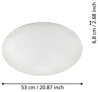 Eglo 900085 - LED Dimmelhető mennyezeti lámpa TOTARI-Z LED/44,8W/230V