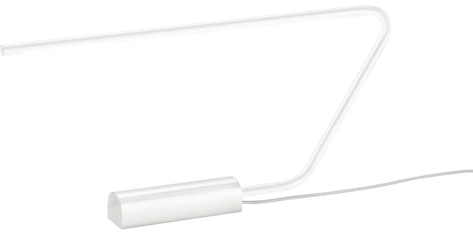 Fehér LED asztali lámpa (magasság 33 cm) Olea – Trio Select