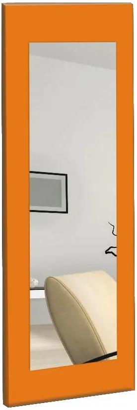 Chiva fali tükör narancssárga kerettel, 40 x 120 cm - Oyo Concept