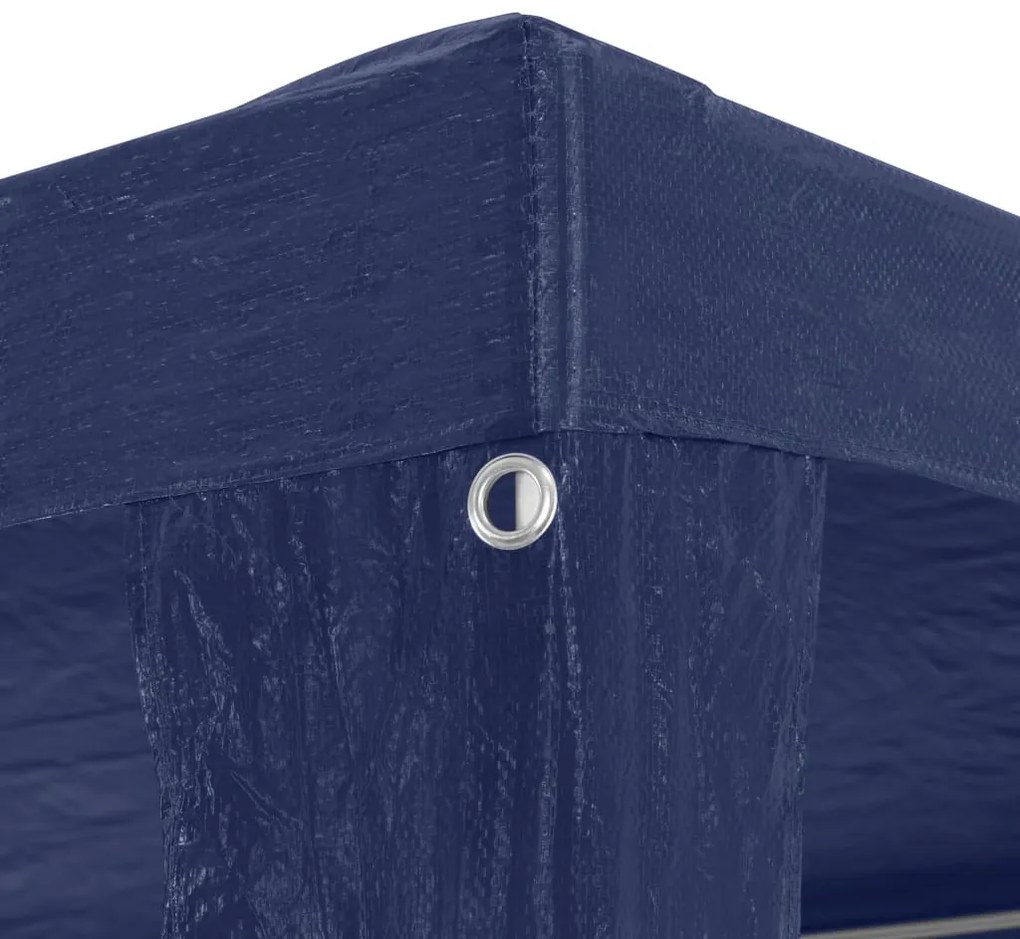 kék rendezvénysátor 3 x 3 m