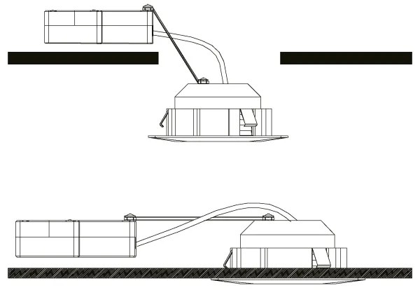 Eglo 95844 - SET 3x LED Beépíthető lámpa PINEDA 1xLED/4,9W/230V