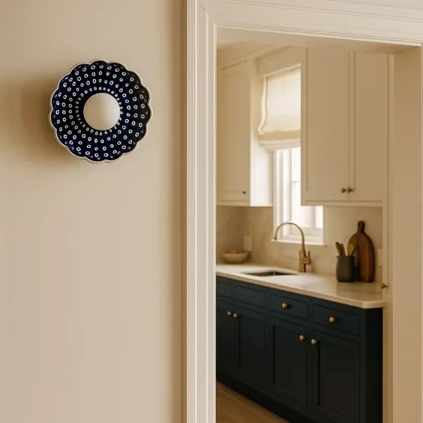 Argon 8933 - Fali lámpatest BOLL 1xG9/6W/230V kék