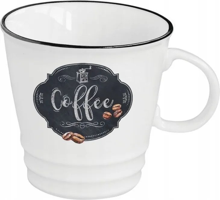 Porcelán Kávéscsésze Coffee Easy Life Kitchen Basics 350 ml