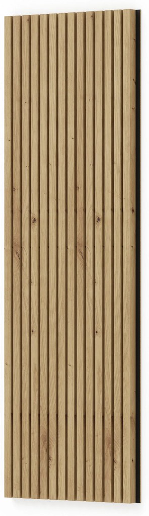 LAMELLÁS FALI PANEL MDF 2 db. 137x23 cm. WOTAN TÖLGY SZÍNBEN AURIS