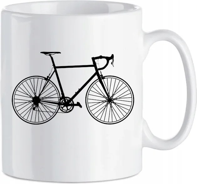 Nyomott mintás bögre Kerékpáros 330 ml