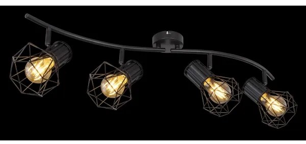 Globo 54017-4 - Spotlámpa PRISKA 4xE27/40W/230V