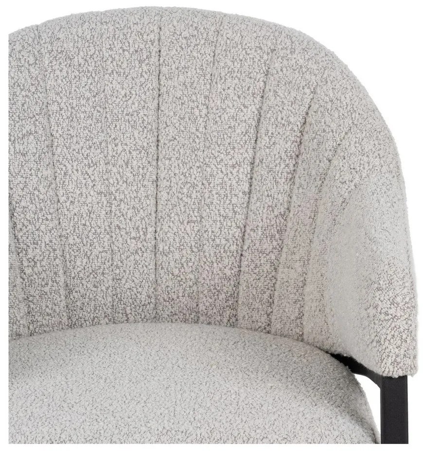 Világosszürke fotel – Ixia