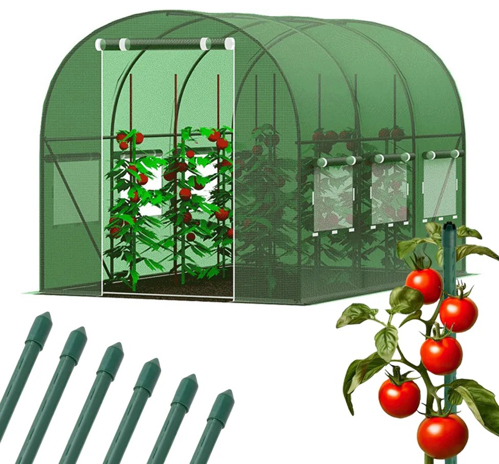 Kerti polytunnel 2 m x 3 m