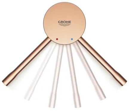 GROHE 33624DL1 - ESSENCE kádcsaptelep 193 mm bronz