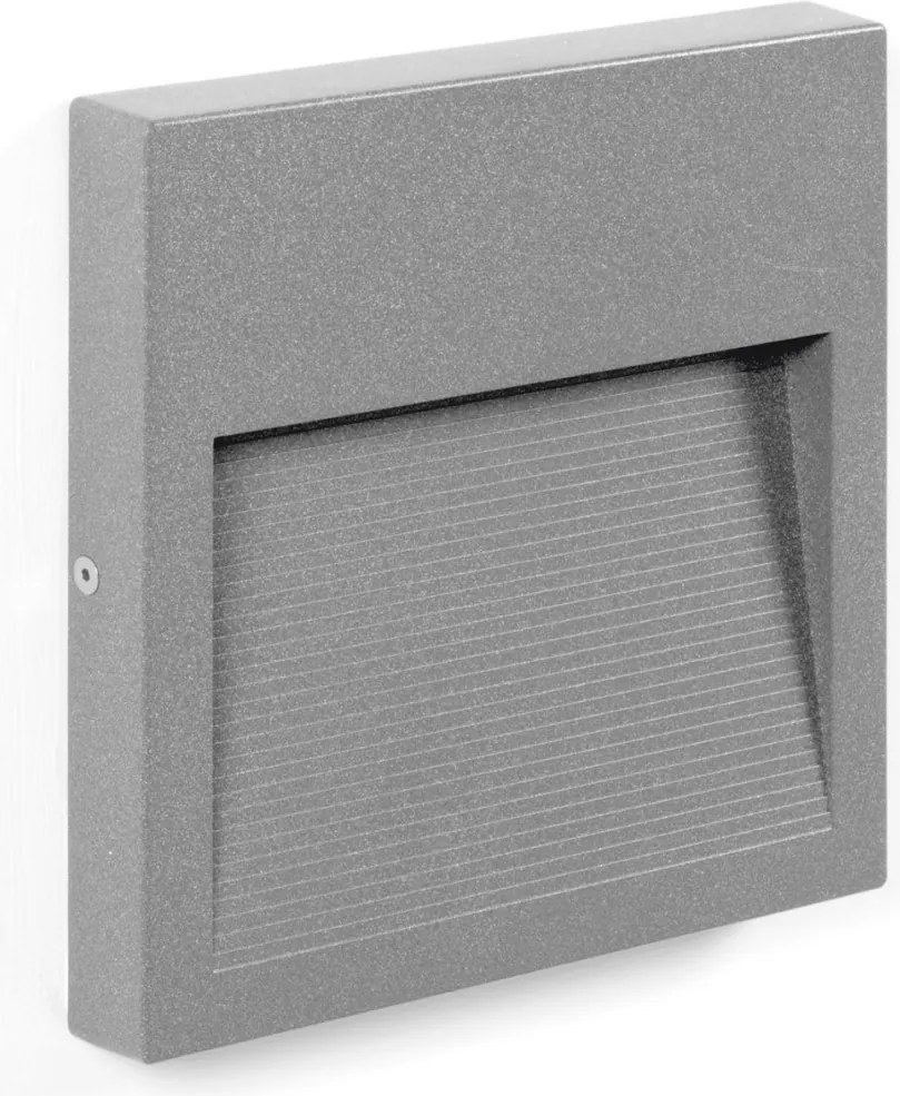 NOVOLUX 289B-L0104B-03 SLIM Modern Kültéri Fali Lámpa Szürke LED IP65