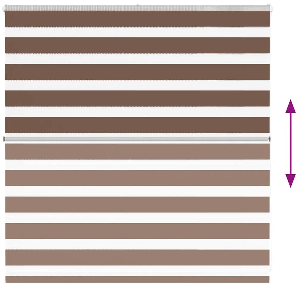 zebrafüggönnyel barna szövetszélesség 140,9 cm poliészter
