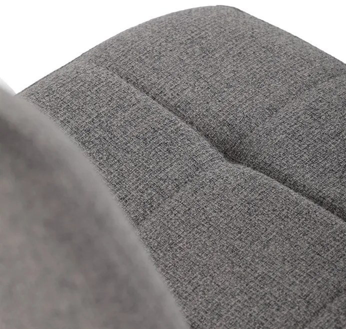 Étkezőgarnitúra 4 székkel, 130×70×76 cm, kerámia, márvány, ASE-1001 GREY2