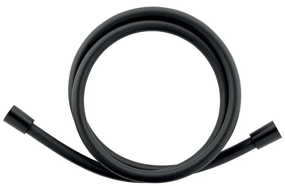 Novaservis - Zuhanycső műanyag 150 cm matt fekete NOVAFLEX/150,5