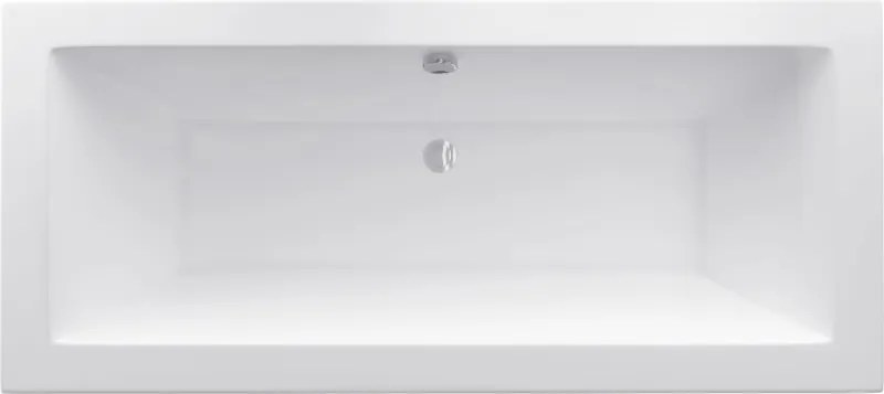 Mexen Cube téglalap alakú kád 160 x 70 cm burkolattal, fehér - 55051607000X