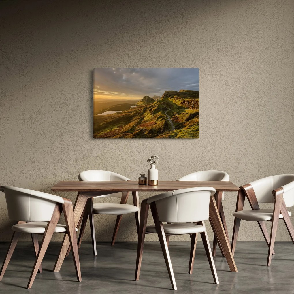 A hegység képe (90x60 cm)