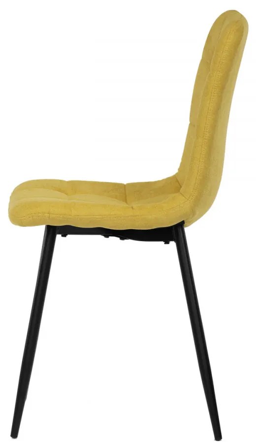 Scaun modern cu tapițerie Galbenă CT-281