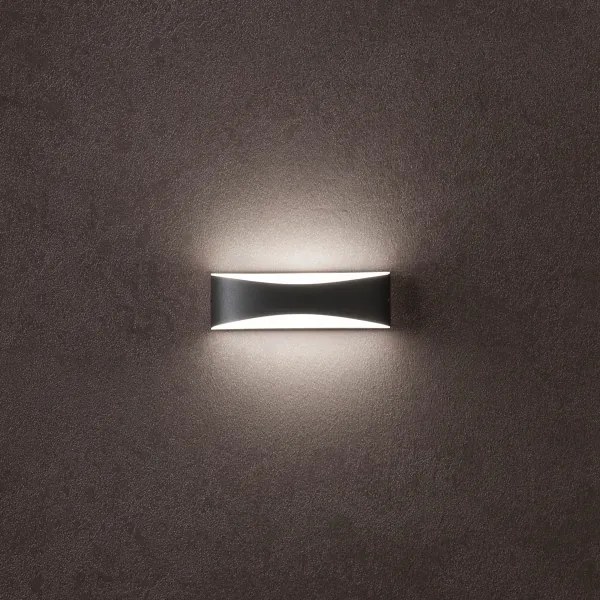 Redo 90126 - LED kültéri fali lámpatest AXEL LED/7W/230V 3000K IP65 antracit